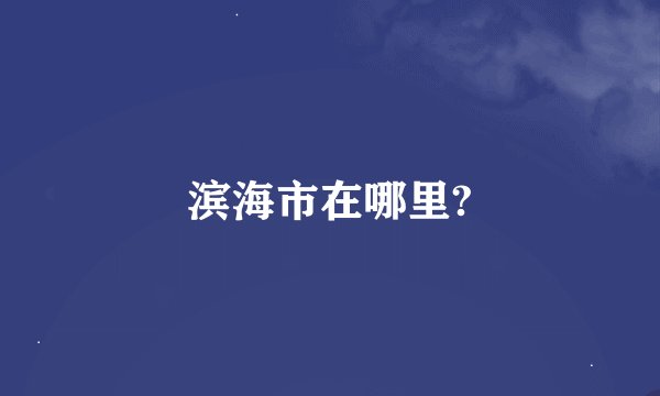 滨海市在哪里?
