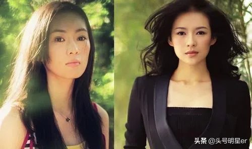 童瑶和章子怡为什么长的这么像