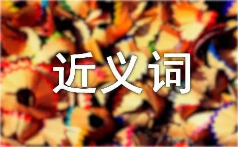 凌乱的近义词是什么