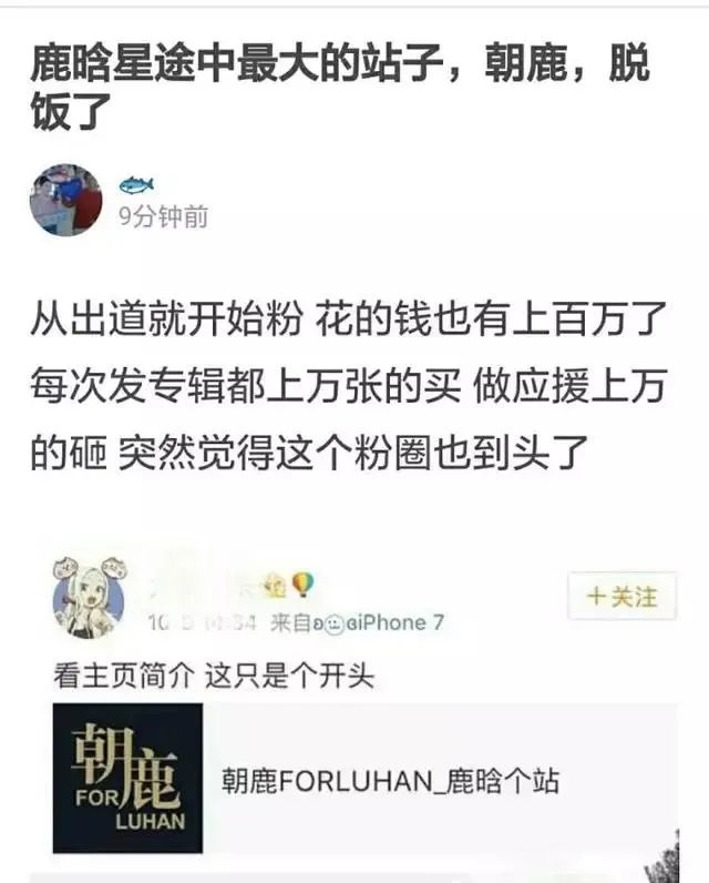 鹿晗会掉粉吗?