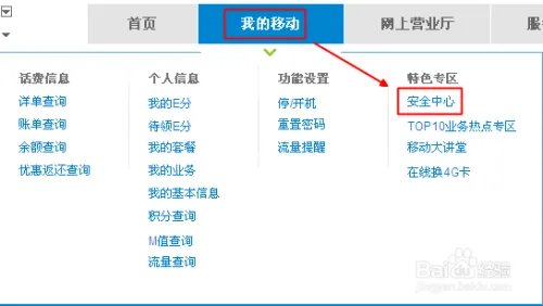 中国移动网上营业厅通话记录查询方法