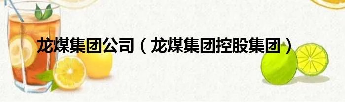 龙煤集团公司（龙煤集团控股集团）