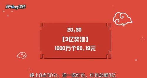 如何参与春晚当天分9亿红包活动?