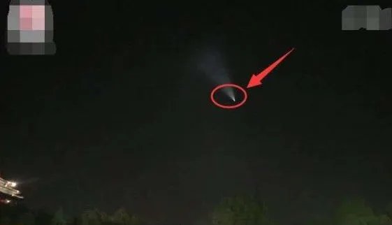 北京上空的异象是什么?