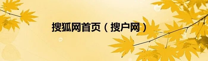 搜狐网首页（搜户网）