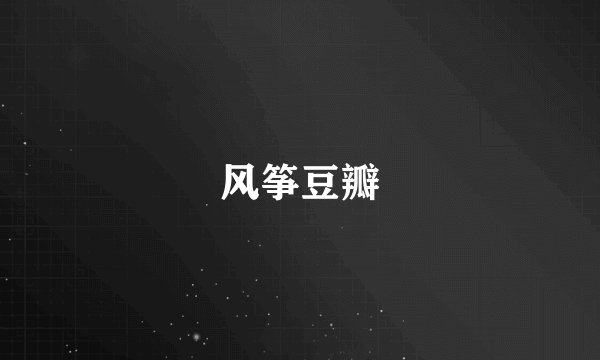 风筝豆瓣