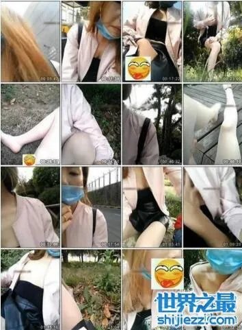 女主播楠楠的暴露野战视频曝光，直播约炮摩的司机 