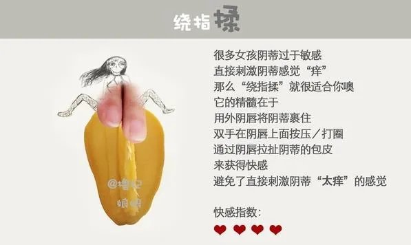 女生打飞机手势图片大全:女生自慰方法图解