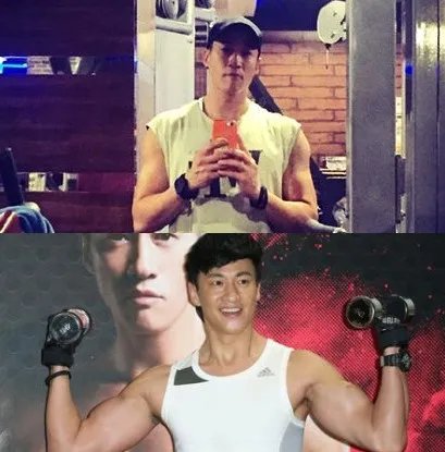 何润东秀结实手臂身材好 大婚在即伴郎身份揭秘