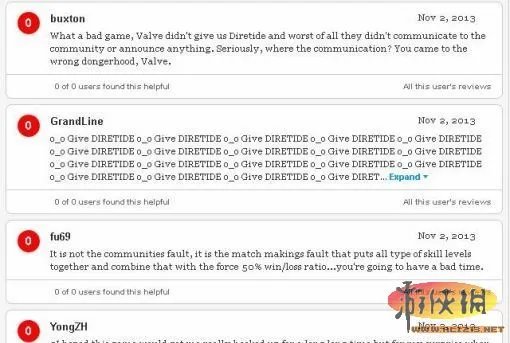 玩家不满Dota2万圣节毫无节目 怒评0分刷爆网站