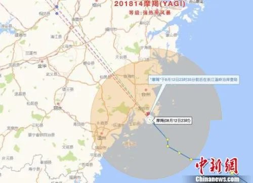 台风摩羯路径