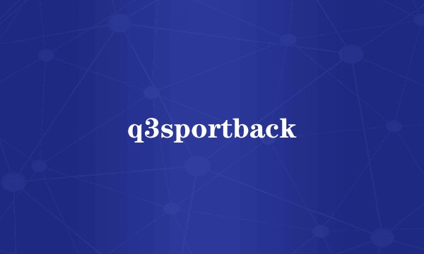 q3sportback