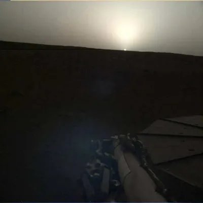 火星日出日落照片什么样子：照片曝光被震撼到了