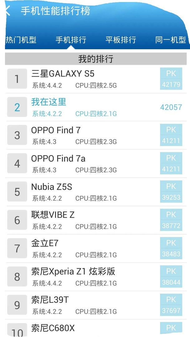 小米3跑分多少