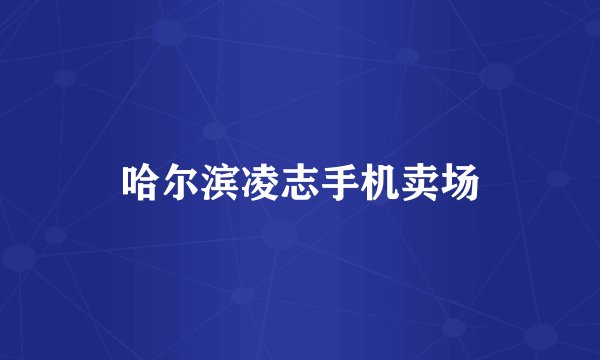 哈尔滨凌志手机卖场