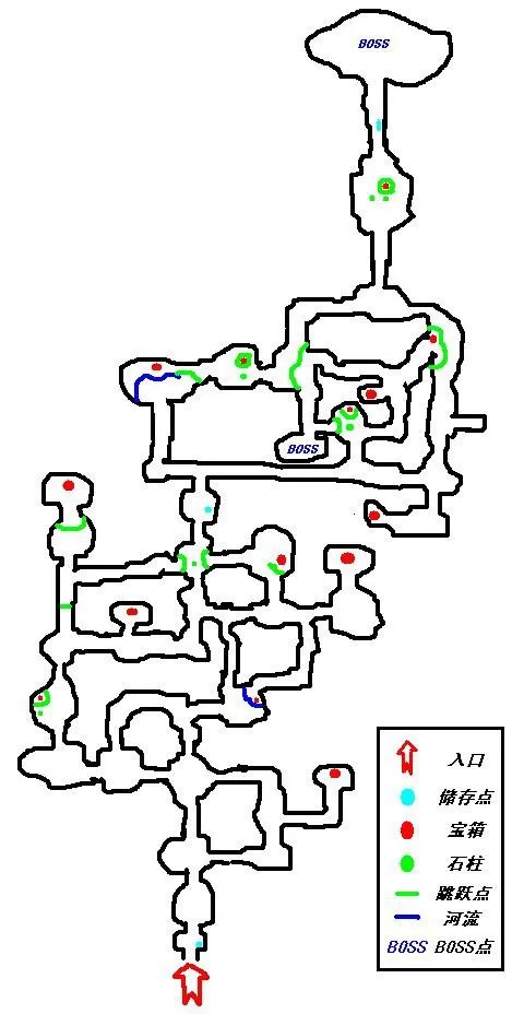 《伊苏6》地图 绿水洞地图怎么走