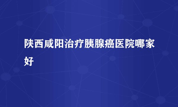 陕西咸阳治疗胰腺癌医院哪家好