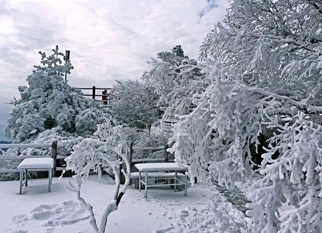 老君山冬天的雪景好看吗?