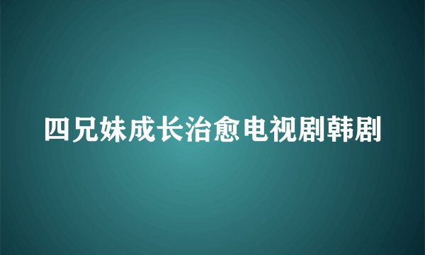 四兄妹成长治愈电视剧韩剧