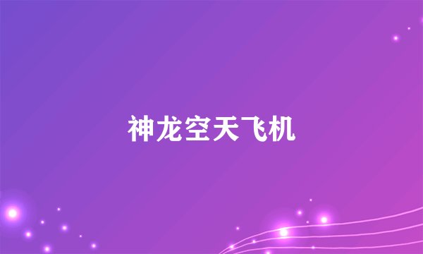 神龙空天飞机
