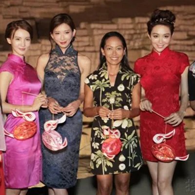 林志玲旗袍装惊艳网友 身材凸凹有致女神魅力依旧强大