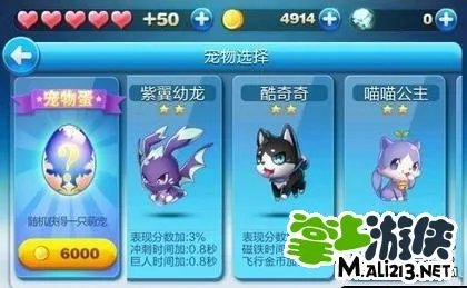 天天酷跑宠物大全最新版 最新宠物全图鉴