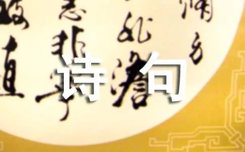 借月抒怀的诗句