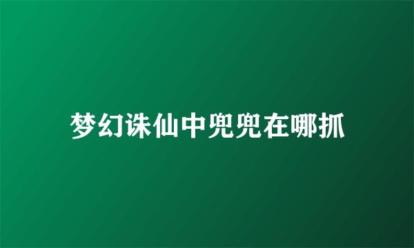 梦幻诛仙中兜兜在哪抓