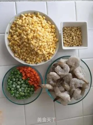 松子玉米虾仁