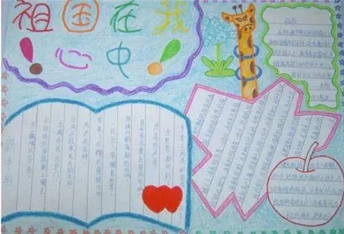2020国庆节手抄报内容