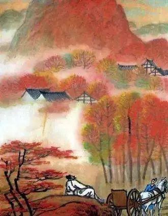停车坐爱枫林晚出自哪个古诗