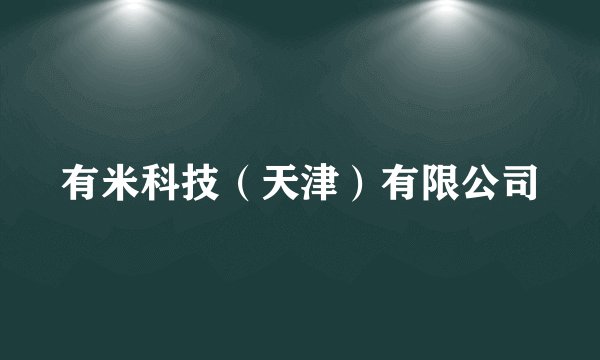 有米科技（天津）有限公司