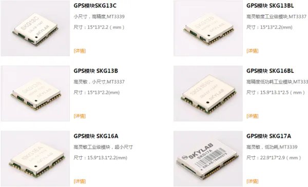请大家推荐几个GPS模块