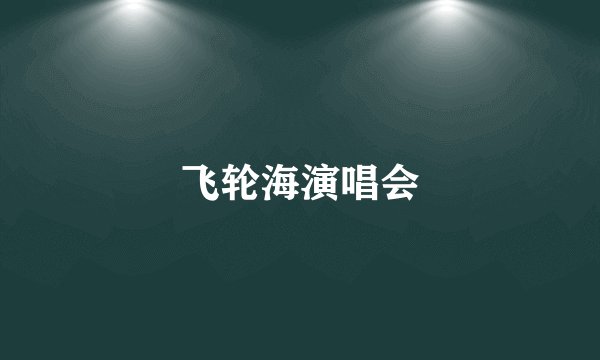 飞轮海演唱会