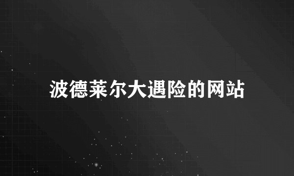 波德莱尔大遇险的网站