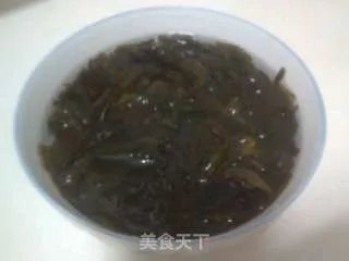 凉拌地皮菜