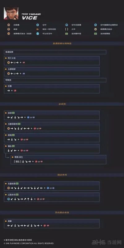 拳皇14薇丝怎么用 拳皇14薇丝出招技能详解