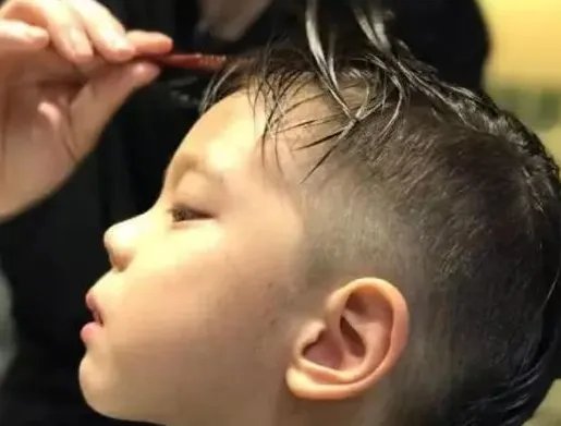 霍思燕儿子嗯哼长大了,单眼皮变成双眼皮,颜值爆表,你觉得帅吗?