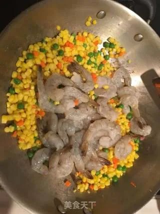 松子玉米虾仁