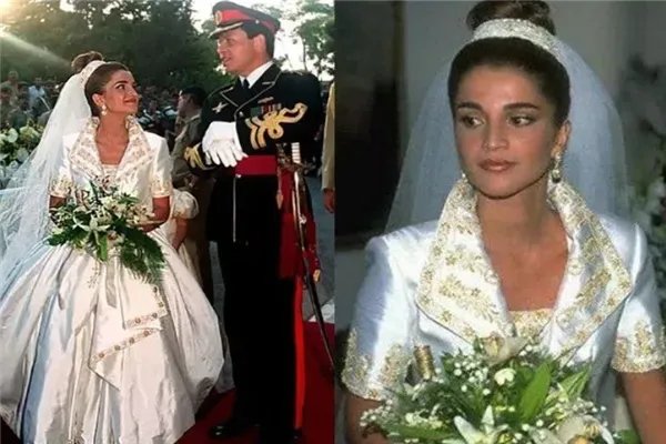 世界上最美十大婚纱:伊丽莎白二世的婚纱上镶满了1万颗珍珠