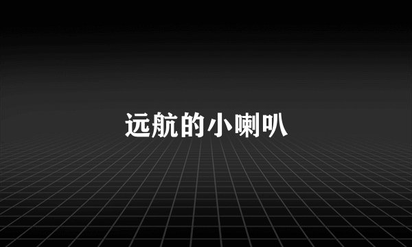 远航的小喇叭