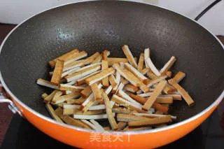 青椒炒香干