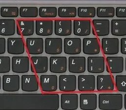 笔记本键盘打字母打出数字来,怎么切换成字母的来?