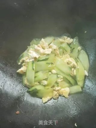 青瓜炒蛋
