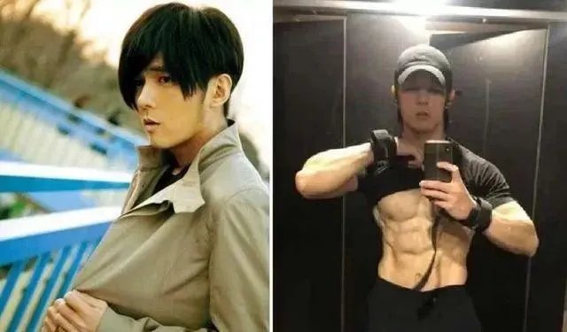 南拳妈妈组合中,39岁张杰参加健美比赛,体脂低至8%,这肌肉是认真的吗?