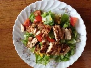 鸡肉意面沙拉