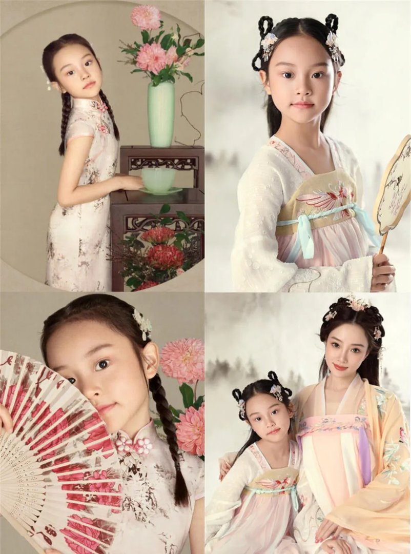 贾乃亮李小璐为女儿庆生,甜馨的变化有多大呢?