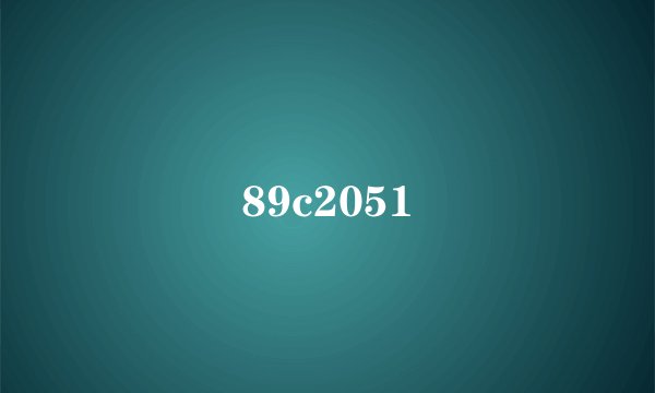 89c2051