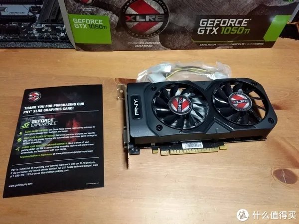 #剁主计划-宁波#PNY 必恩威 XLR8 GTX1050Ti 显卡 晒单测评(附与烈风跑分对比)