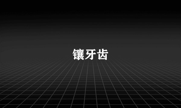 镶牙齿